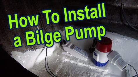 centrifugal bilge pump|bilge pump installation.